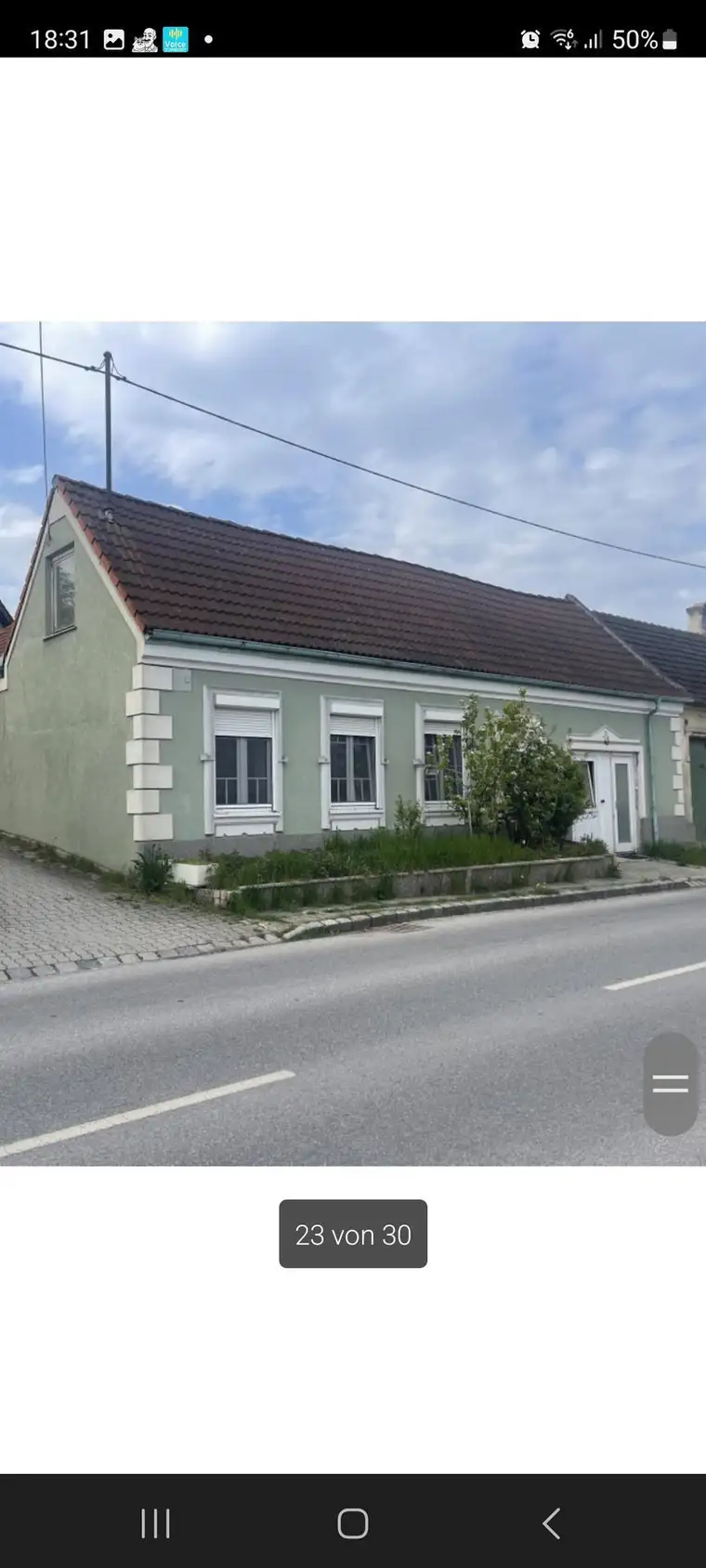 Renovierungsbedürftiges Einfamilienhaus mit Garten und Keller in Hohenruppersdorf