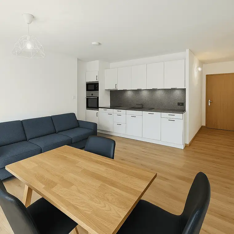 Moderne 2-Zimmer-Wohnung in Bludenz-Ludesch. Voll möbliert &amp; Betriebskosten inklusive!