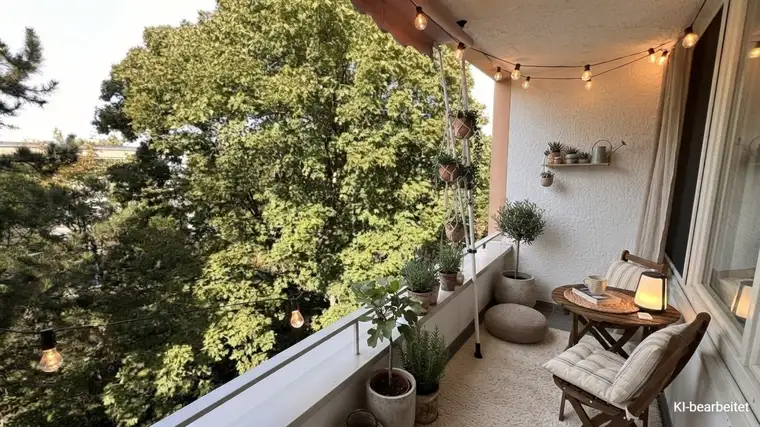 SÜDSTADT: Sonnige 3-Zimmer Wohnung mit Balkon Süd- West ausgerichtet