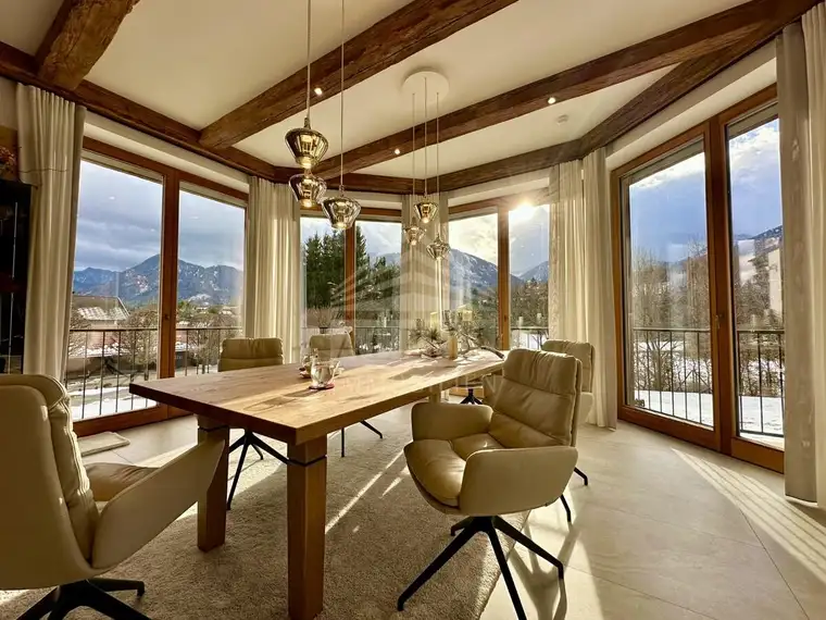 • PANORAMABLICK*Gemütliches Chalet mit sensationellem Weitblick auf das Bergpanorama (unverbaubar)