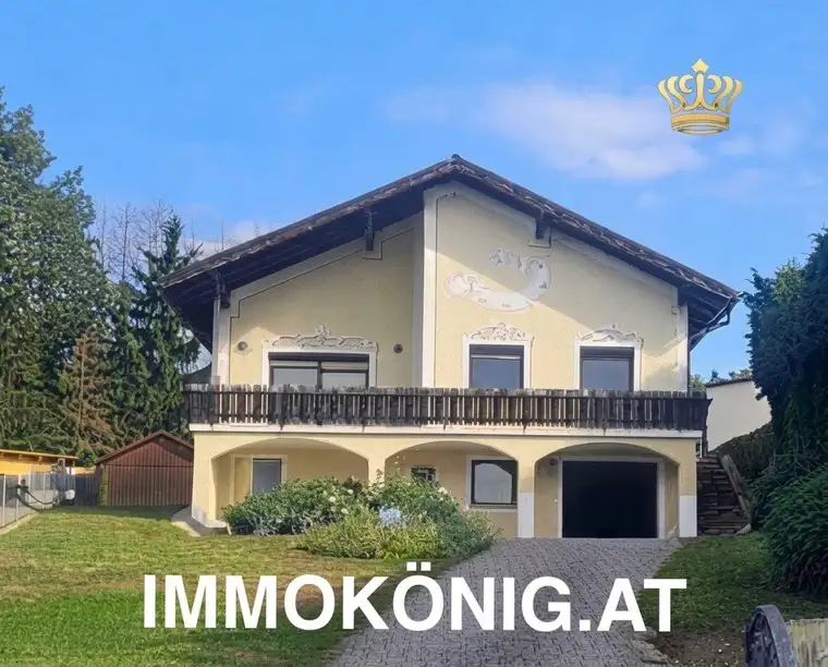 Schönes 5-Zi-Einfamilienhaus mit herrlichem Pool &amp; großem Garten in Pielach bei Melk zu verkaufen