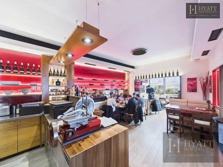 Top Gastronomielokal mit Wintergarten &amp; 44 m² Terrasse – ca. 160 m² Nutzfläche