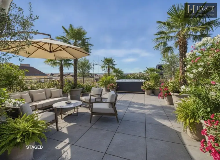 SKYLINE PENTHOUSE RETREAT – ~135 m² OF LUXURY LIVING WITH ~80 m² ROOFTOP OASIS, JACUZZI &amp; PRIVATE SAUNA
