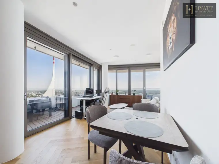 Danubeflats – Österreichs höchstes Wohnhochhaus mit atemberaubendem Ausblick, exklusivem Spa und urbanem Luxus direkt an der Neuen Donau