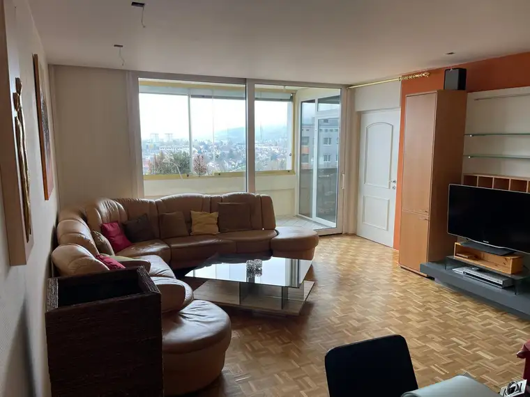 4 Zi. -3SZ Traumblick-Penthouse-Feeling, helle 102m² Eckwohnung mit Westloggia, 10min fußläufig ins Zentrum