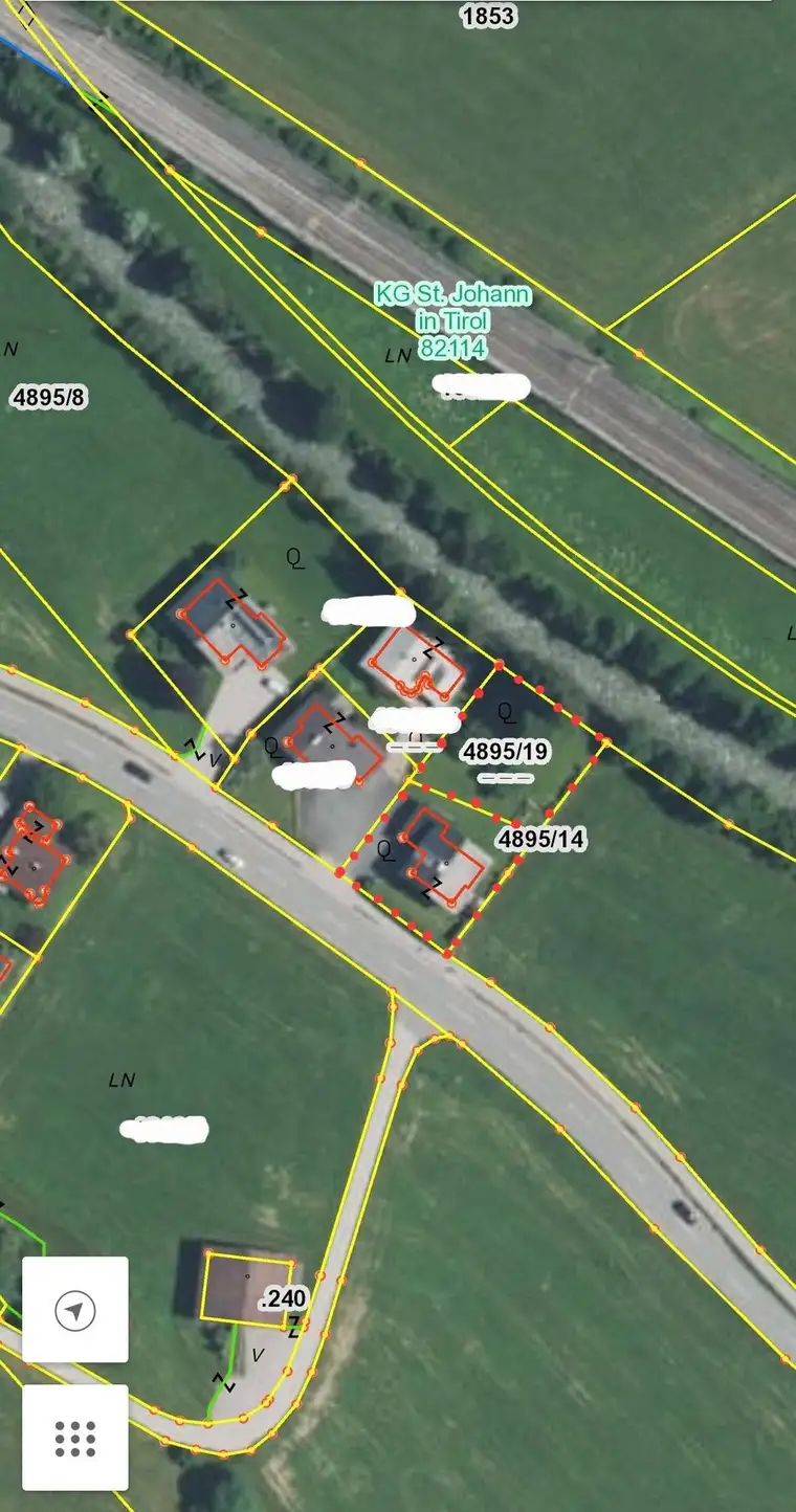 Großes 650 m² Grundstück 4895/19 in Sankt Johann Tirol