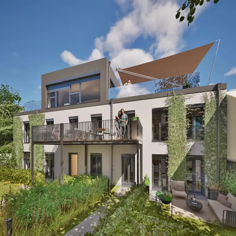 GG5 - PREISHIT – TOPQUALITÄT ZUM FAIREN PREIS - TOP 7 Schickes Townhouse mit Weitblick in kleiner Wohnanlage