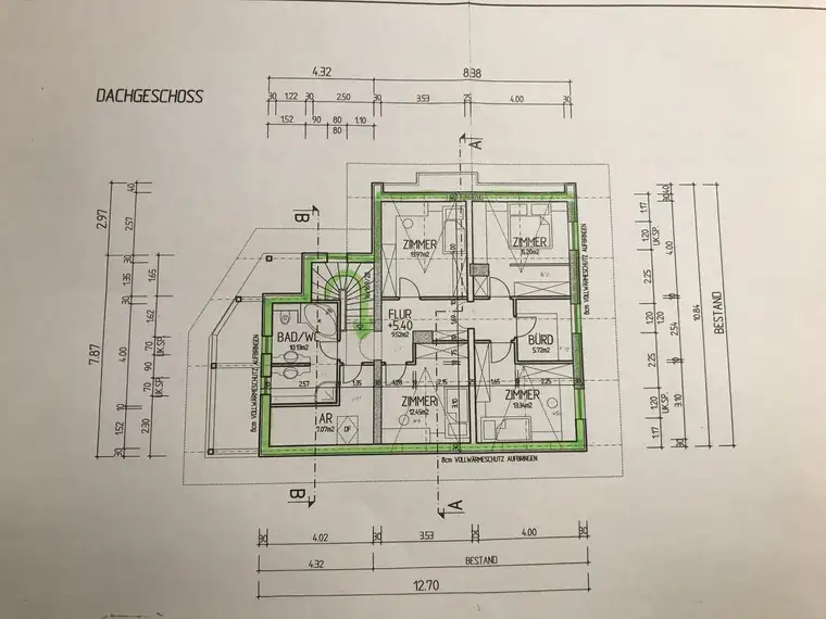 4 Zimmer-Wohnung im 2. OG