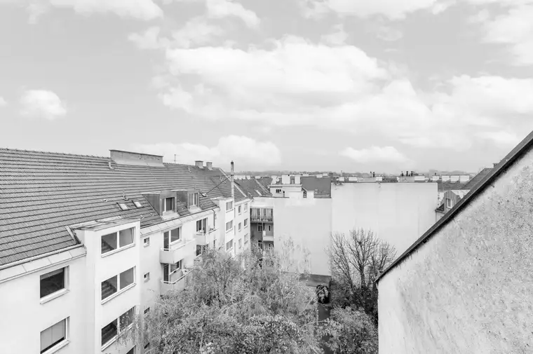 Gemeinschaftsterrasse - AltbauWohnung mit zwei Zimmern
