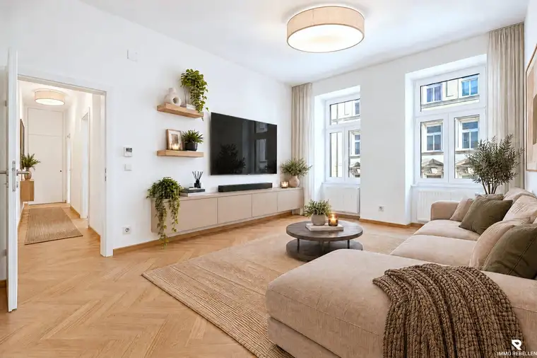 Großzügige 87 m² im 5. Bezirk (Nähe neue U2!): Wohnen, Büro oder Praxis – Umwidmung vertraglich gesichert!