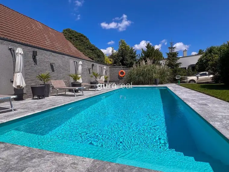Einzigartiges 6-Zimmer-Einfamilienhaus, 196 m², Sommerküche, Swimmingpool, Doppelgarage, Garten 875 m²