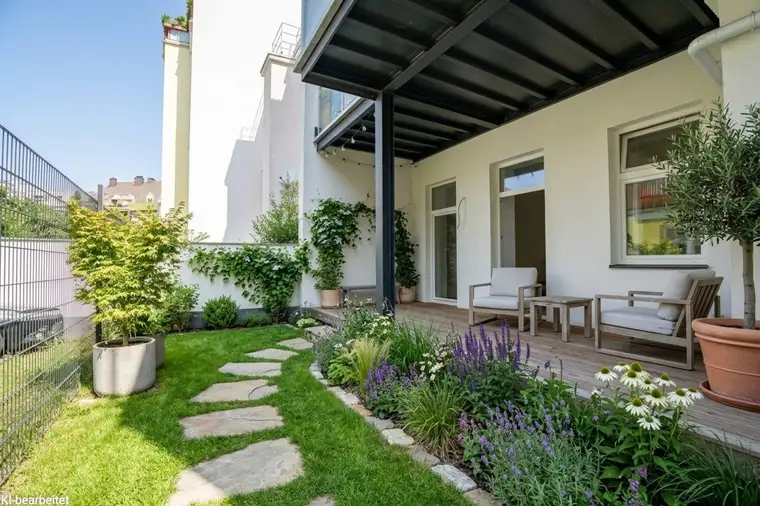 ERSTBEZUG - Sanierte Altbau Wohnung mit Garten in Wien Floridsdorf