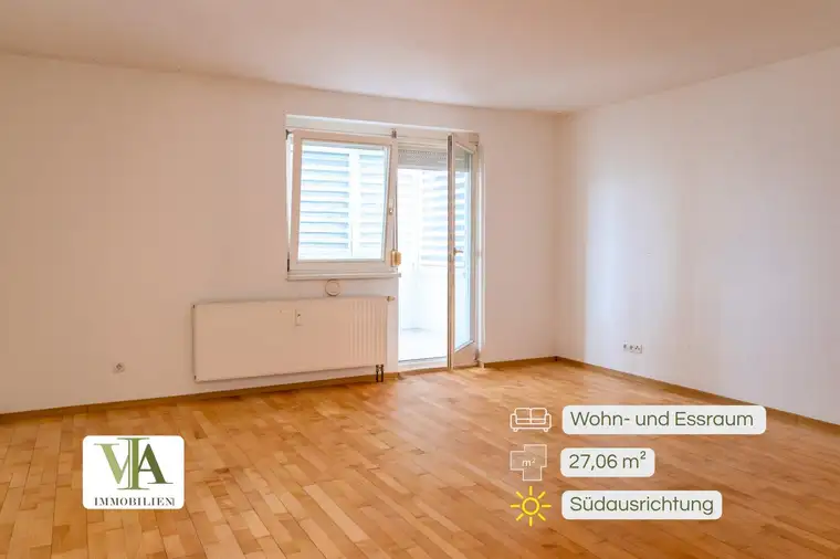Sonnige 3-Zimmer-Wohnung mit Balkon 10 m², Kellerabteil und TG-Abstellplatz in Rum bei Innsbruck zu verkaufen