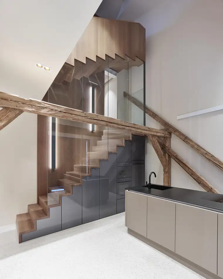 Moderne Loftwohnung im Zentrum der Stadt