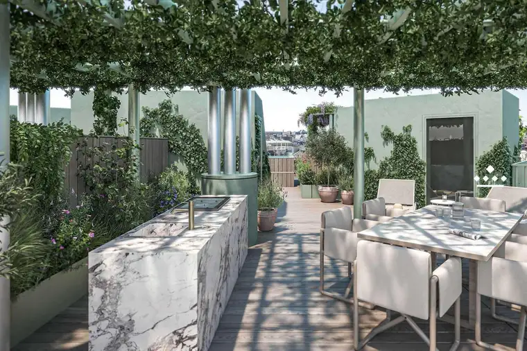 Weitblick über Wien - Penthouse mit Dachterrasse und Outdoor-Küche