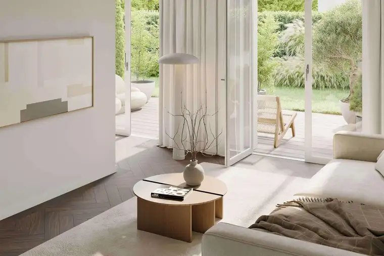Residieren am Kaasgraben | Gartenmaisonette mit zwei Terrassen in Bestlage