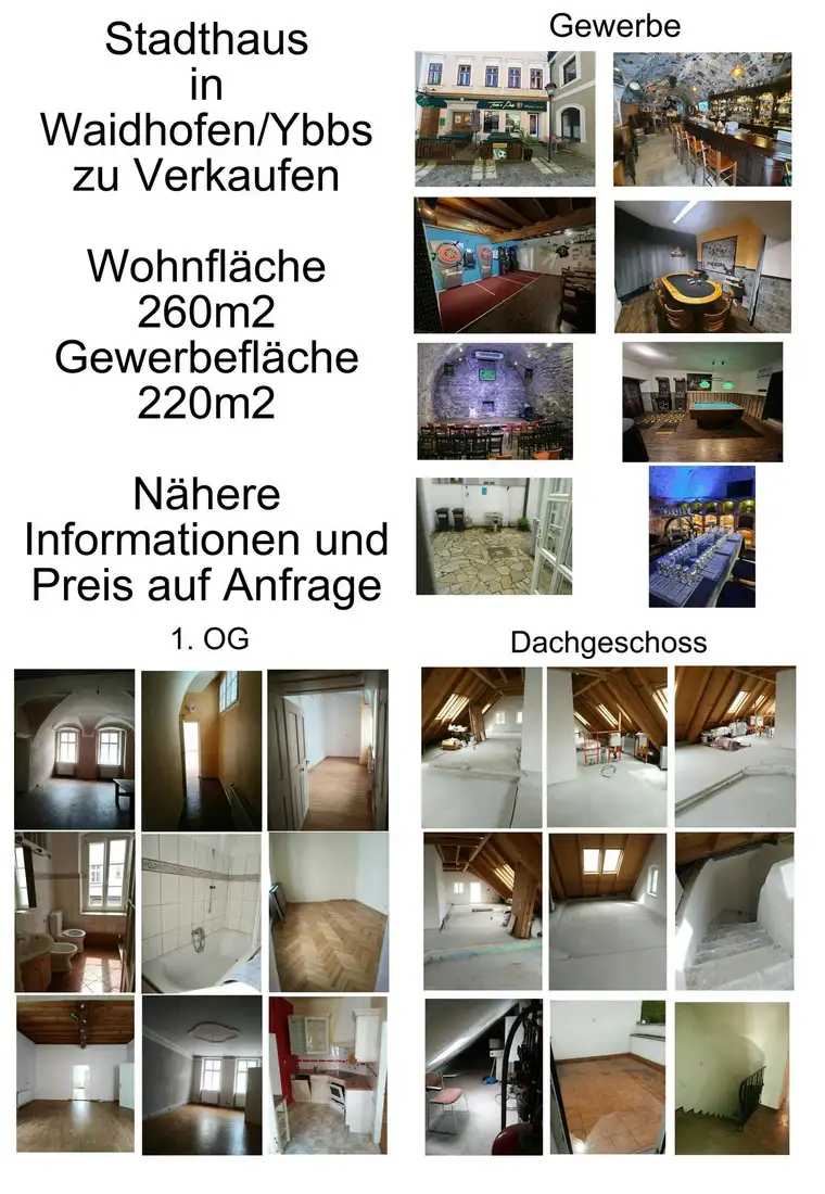 Stadthaus mit Gastronomie und Wohnungen