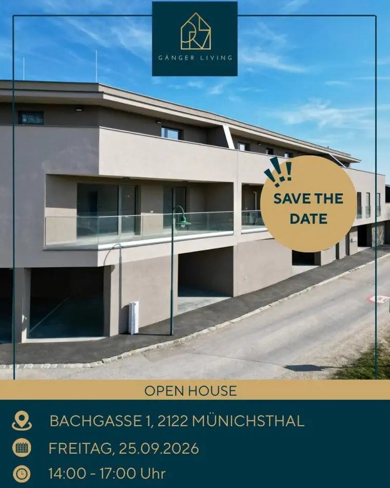 OPEN HOUSE 25.09.2026 - 14:00 bis 17:00 Uhr