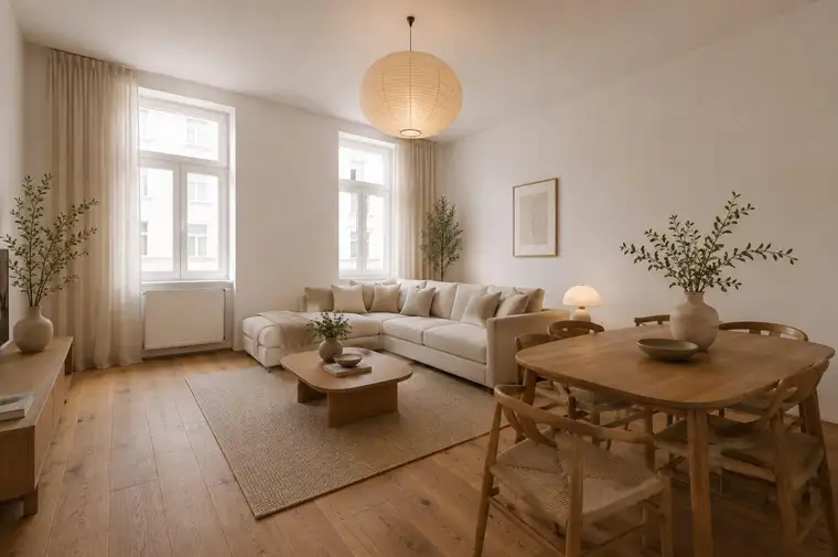 TOP AUFTEILUNG | Sanierter 2-Zimmer-Altbau