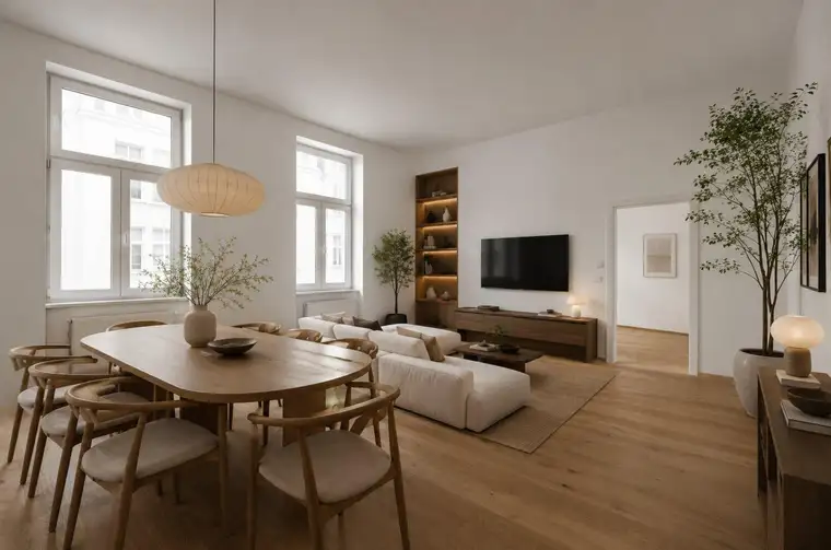 3-Zimmer-Altbau-Erstbezug | 7. Bezirk zum Bestpreis |