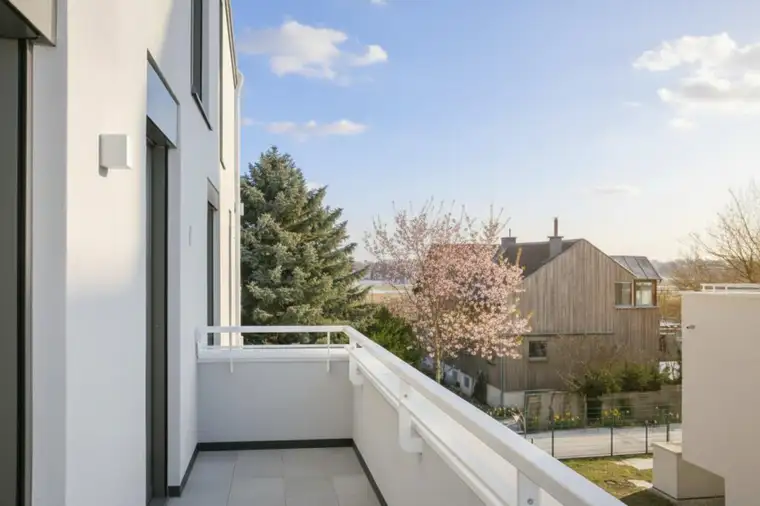 Erstbezug am Mühlwasser – 2-Zimmer-Wohnung mit ca. 13 m² Terrasse
