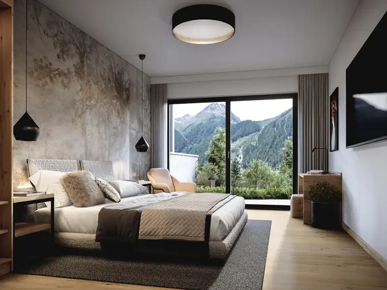 LUXUS-PENTHOUSE MIT 3 SCHLAFZIMMERN UND PANORAMABLICK ÜBER SERFAUS