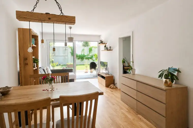 Moderne Gartenwohnung mit Terrasse - TG-Platz &amp; in begehrter Lage von Hallein-Rif