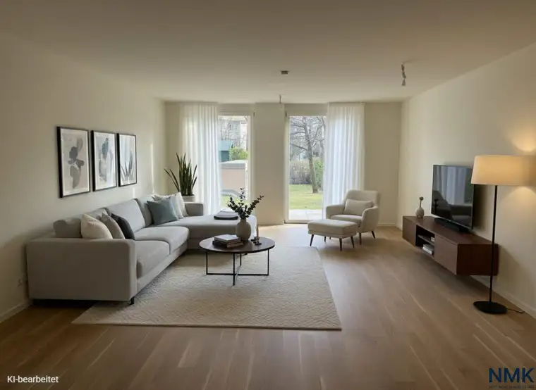 Wohnen in Döbling: Helle Gartenwohnung mit Terrasse &amp; privatem Eigengarten
