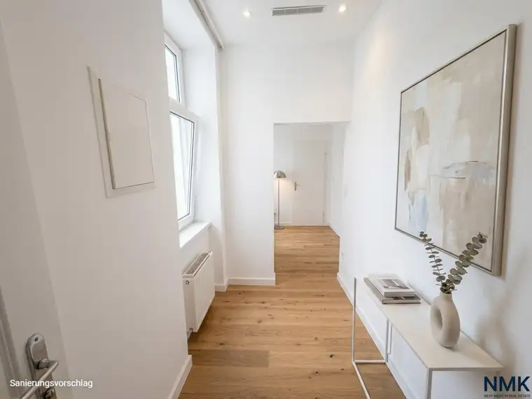 4-Zimmer-Altbauwohnung mit Balkonoption &amp; vielseitigen Nutzungsmöglichkeiten