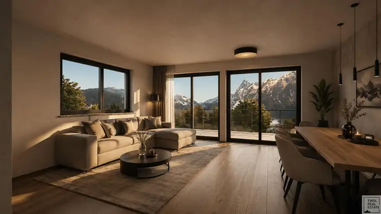 Neubauprojekt - Panoramaresidenz Ötz | TOP 12 - Exklusive 4-Zimmer-Wohnung in Top-Lage