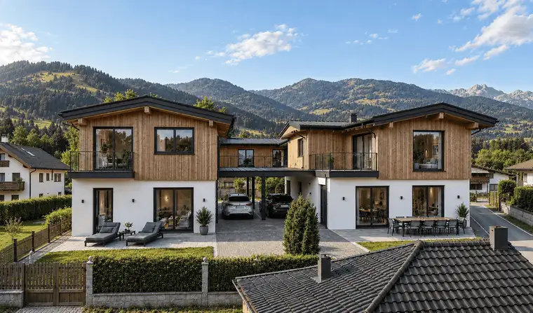 K5 Hollersbach Haus 1 | Neubau-Reihenhäuser in Toplage