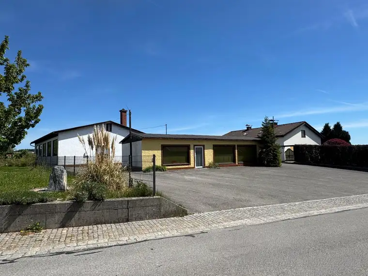 TOPLAGE: ARBEITEN und WOHNEN auf großzügiger Liegenschaft