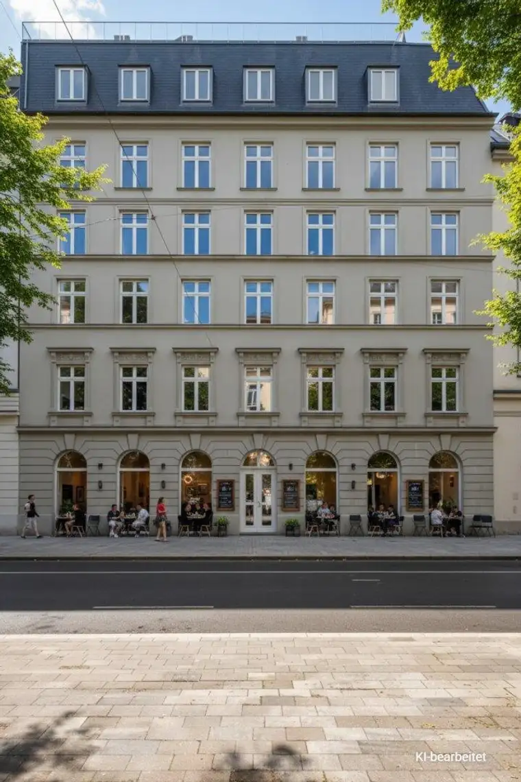 Residieren am Belvedere – Eleganz auf ganzer Etage - 6 Zimmer Wohnung mit großzügigem Innenhof Balkon und Garagenstellplatz!