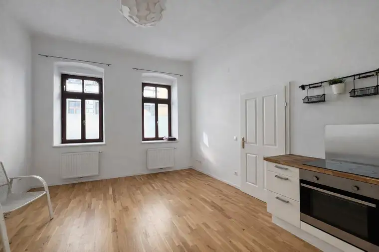Moderne 2-Zimmer-EG-Wohnung mit Wohnküche in 1170 Wien – 50m²