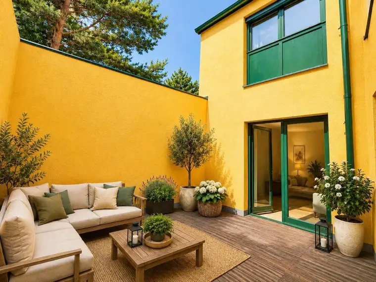 Erstbezug nach Sanierung! 2-Zimmer Terrassenwohnung im Zentrum von Baden mit Garagenstellplatz – 69m², 279.000 €