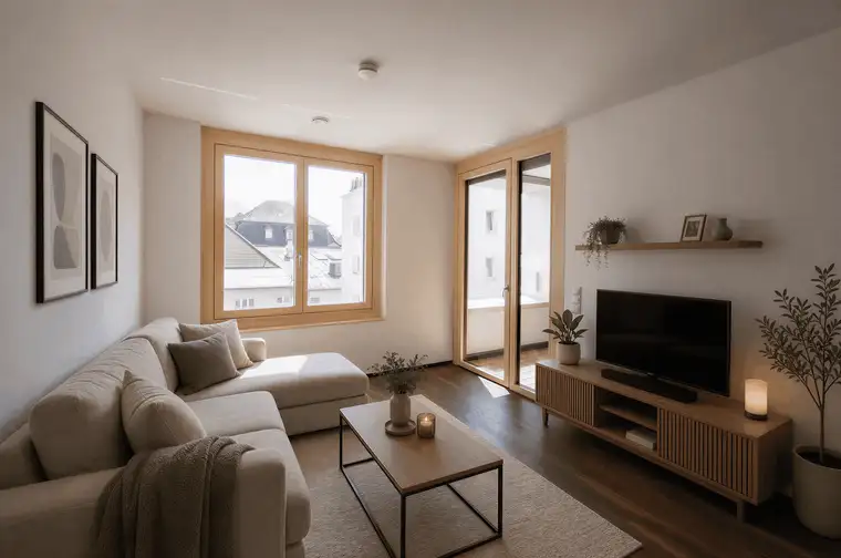 Erstbezug: 3-Zimmer-Wohnungen mit Loggia mitten in Dornbirn (erster Monat mietfrei) 