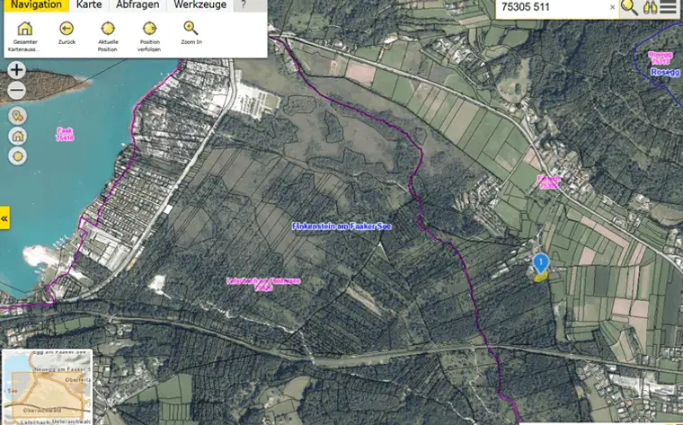 Grundstück am Wald &amp; idNv Faaker See, Aichwaldsee