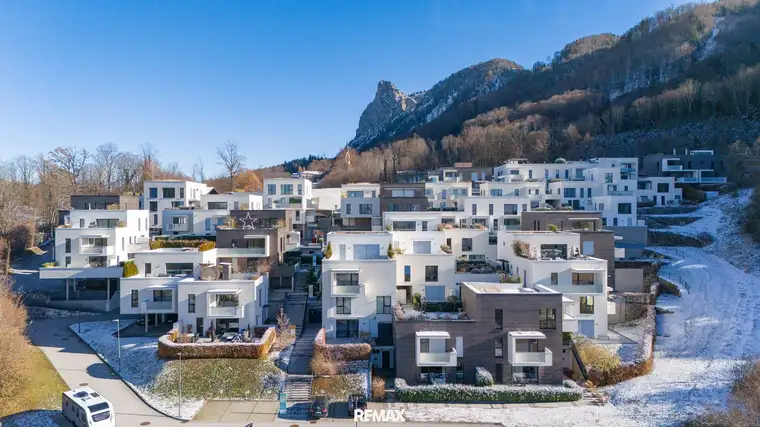 Preisgekröntes Townhouse am Fuße des Gaisbergs: Panoramablick über Salzburg, mit Zweitwohnsitzwidmung