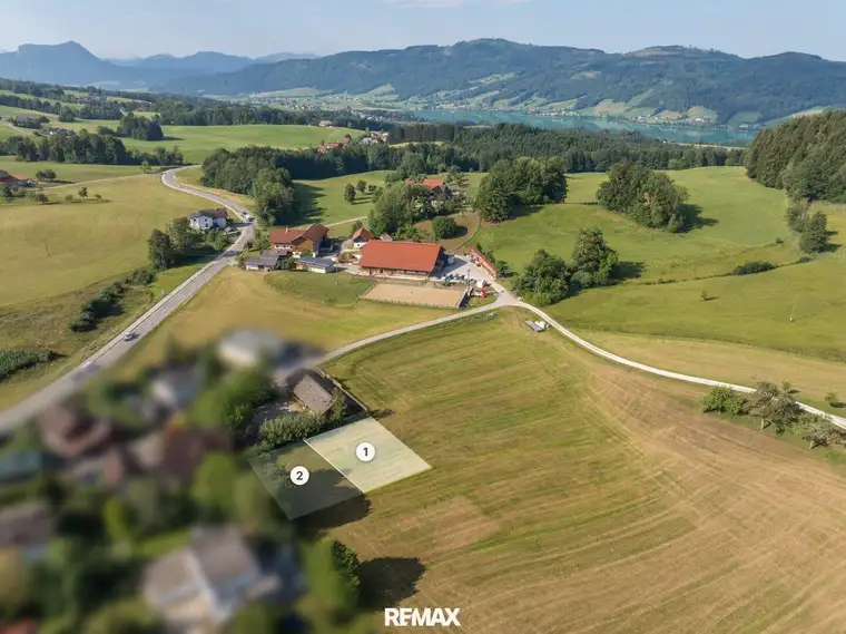 Top-Preis für Ihren Bauplatz – schöne Siedlungslage nahe dem Irrsee!