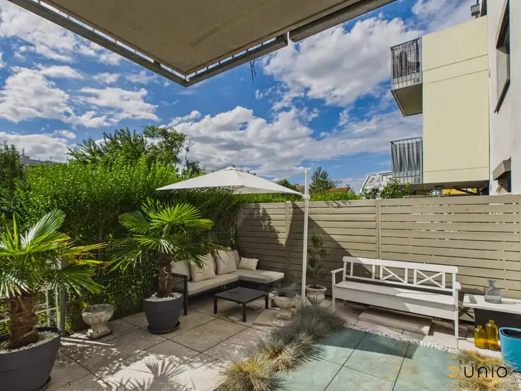 Ihre private Urlaubsoase: 2-Zimmer-Gartenwohnung mit 40 m² Südgarten – Kaiserebersdorf