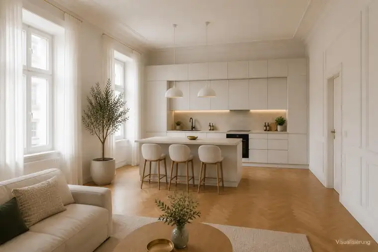 Generalsanierte 5-Zimmer-Wohnung vor Fertigstellung – mit Gestaltungsspielraum