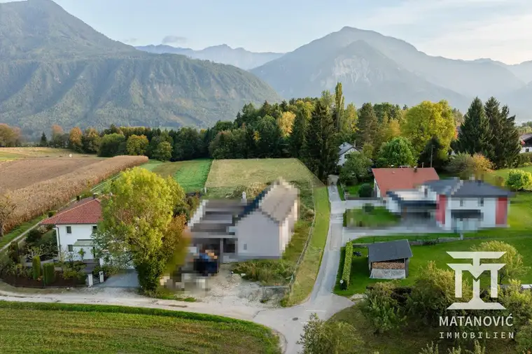 Großzügiges Baugrundstück mit 2.338 m² in sonniger Aussichtslage – Ruhe, Natur und Weitblick in die Karawanken