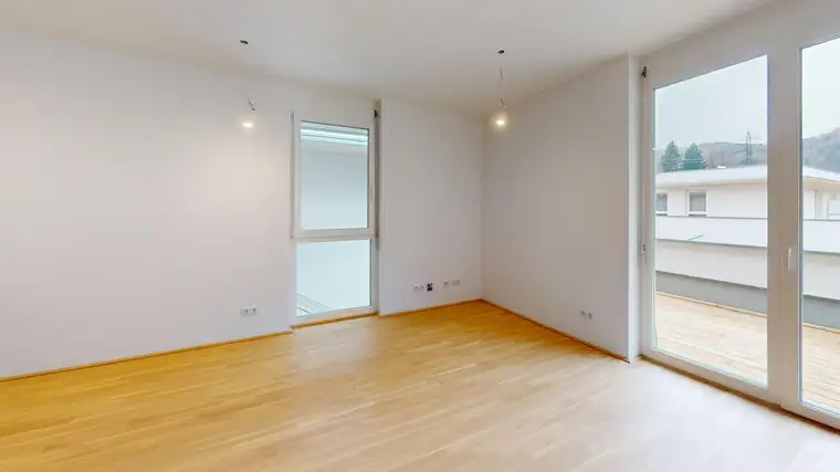 Vermietete 2-Zimmer-Dachwohnung mit Balkon