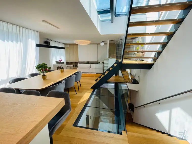 Penthouse mit Whirlpool und Stephansdom-Blick