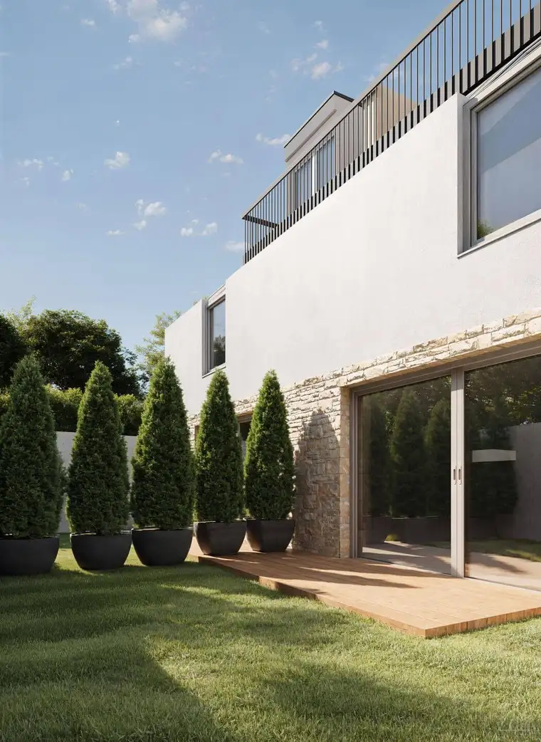 4-Zimmer-Maisonette mit Garten und Dachterrasse