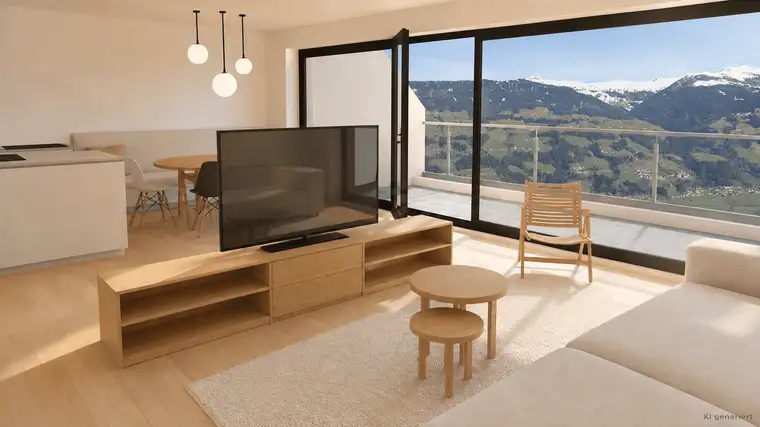 Exklusive Penthouse-Wohnung H2T4 mit unverbaubarem Panoramablick &amp; großzügiger Sonnenterrasse