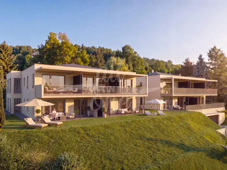 Verkaufsstart: Krumpendorf Wörtherseeblick-Wohnung im Neubauprojekt Lannerweg 41
