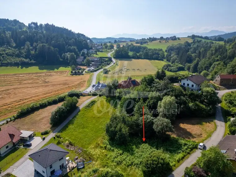 Baugrundstück mit schönem Ausblick in ruhiger Lage von Moosburg