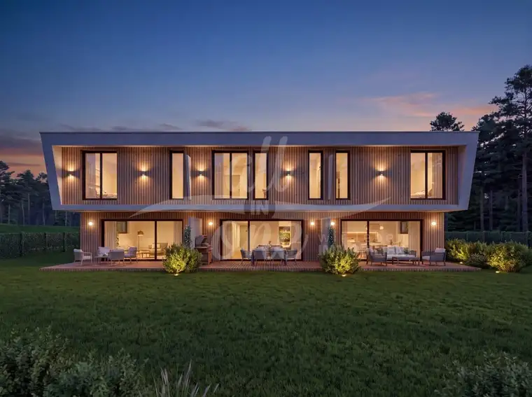 Neubau-Eckreihenhaus mit ca. 186 m² Garten und Weitblick in Klagenfurt-Wölfnitz - JULI 2027