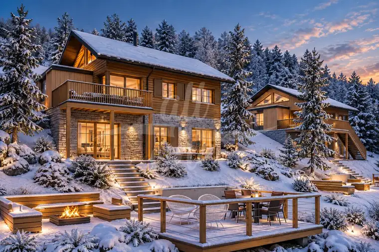 Zweitwohnsitz-Neubau-Chalet in den Kärntner Alpen -Stubeck